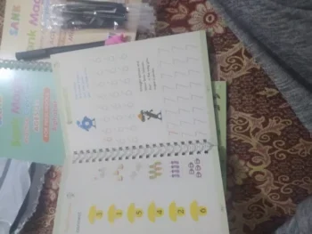 Magic Practice Copybook(4 BOOKS+10 INK REFILL) photo review