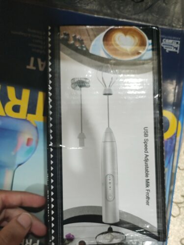 2 in 1 High QualityElectric Coffee Mixer Rechargeable Milk Shaker Maker Frother Foamer USB Charging photo review