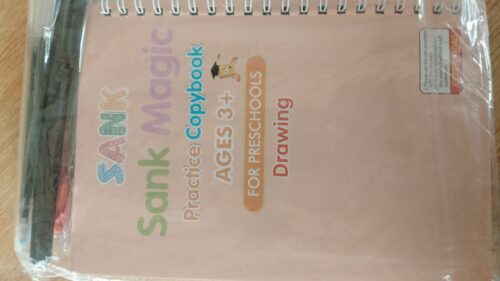 Magic Practice Copybook(4 BOOKS+10 INK REFILL) photo review