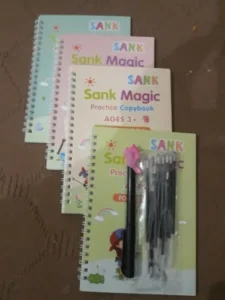Magic Practice Copybook(4 BOOKS+10 INK REFILL) photo review