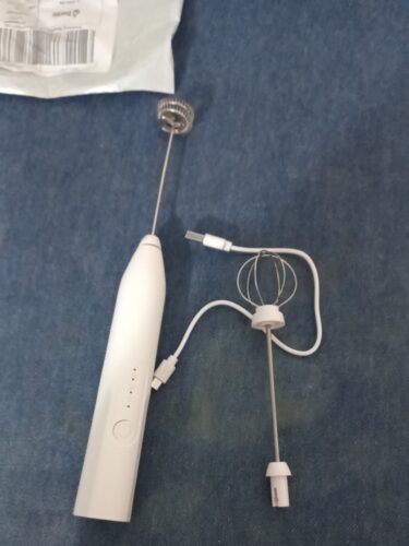 2 in 1 High QualityElectric Coffee Mixer Rechargeable Milk Shaker Maker Frother Foamer USB Charging photo review