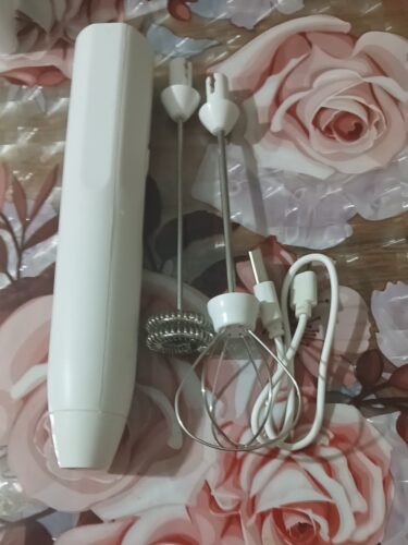 2 in 1 High QualityElectric Coffee Mixer Rechargeable Milk Shaker Maker Frother Foamer USB Charging photo review