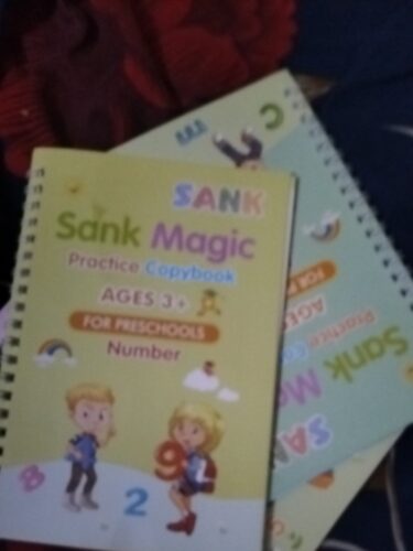 Magic Practice Copybook(4 BOOKS+10 INK REFILL) photo review